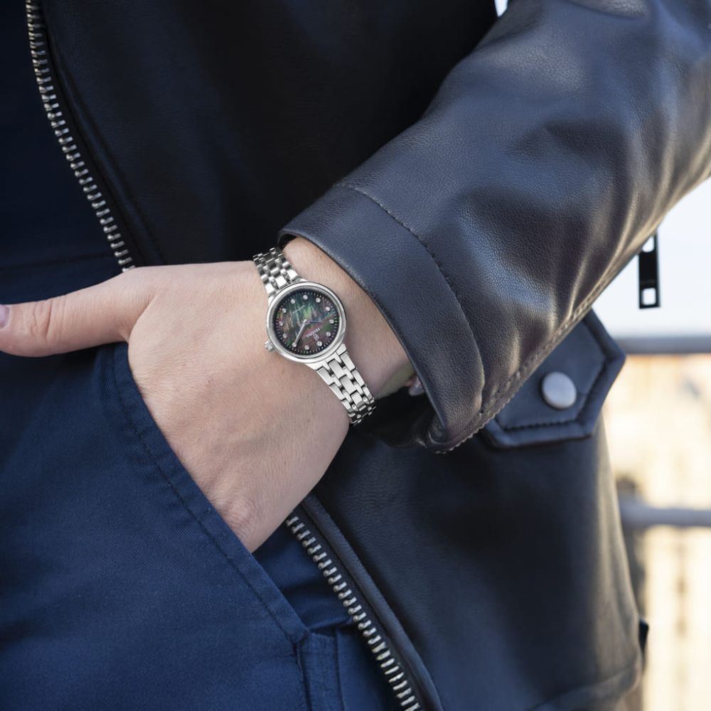 Festina Solo Tempo Acciaio Quadrante Madreperla Nera