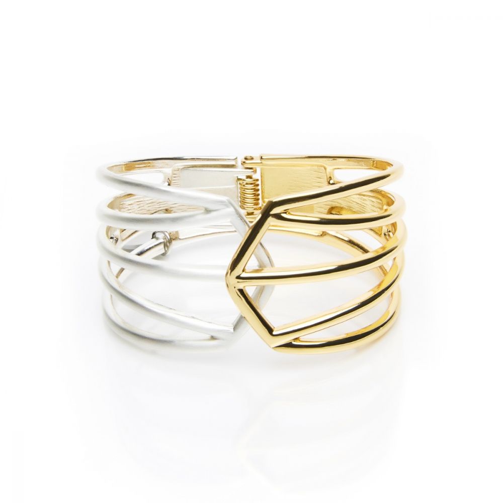 L.Ab Bracciale Rigido Bicolore Penelope