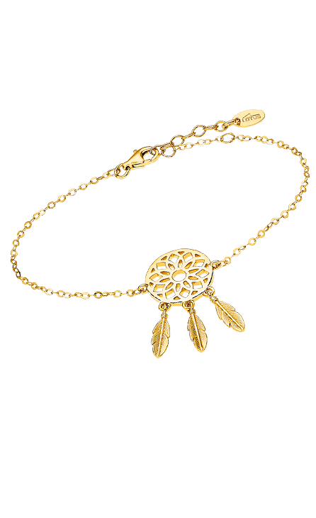 Lotus Bracciale Donna Argento Gold Acchiappasogni