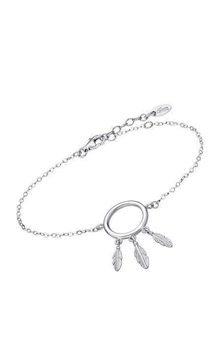 Lotus Bracciale Donna Argento Acchiappasogni