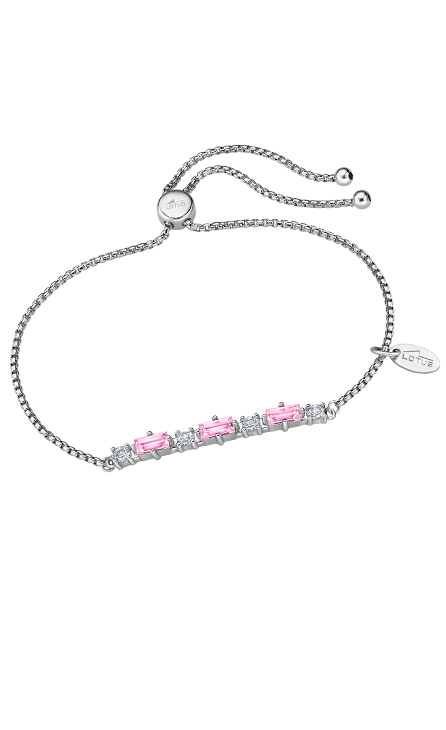 Lotus Bracciale Donna Argento Con Swarovski