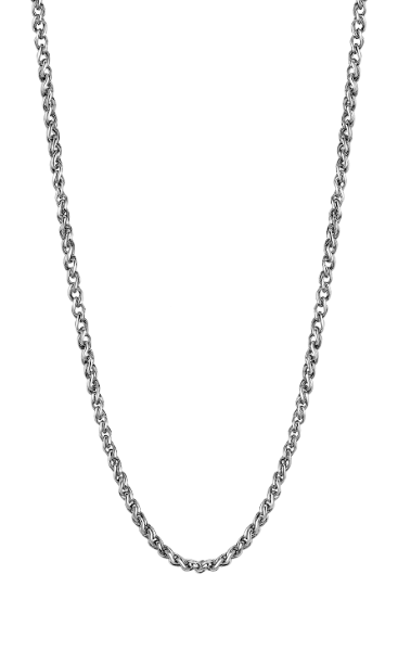 Lotus Collana Uomo Acciaio