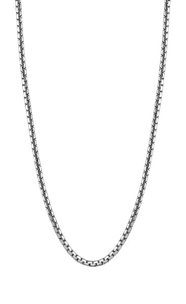 Lotus Collana Uomo Acciaio