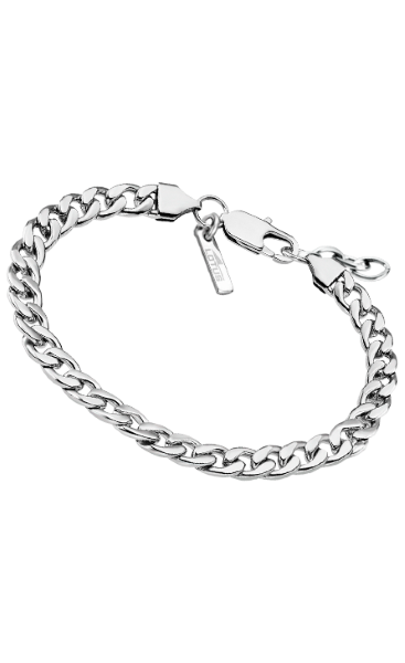 Lotus Bracciale Uomo Acciaio catena