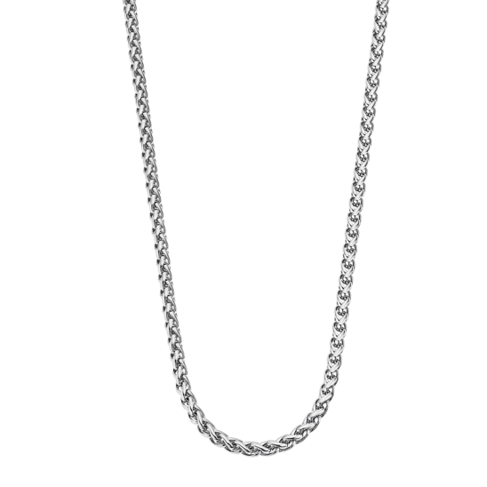 Lotus Collana Catena Uomo Acciaio