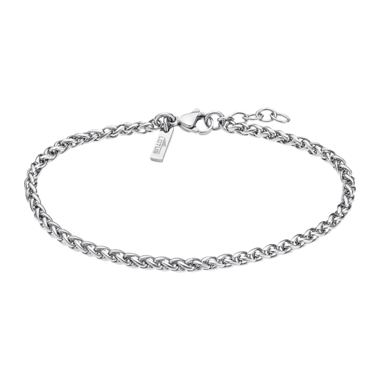 Lotus Bracciale Catena Fina Uomo Acciaio 
