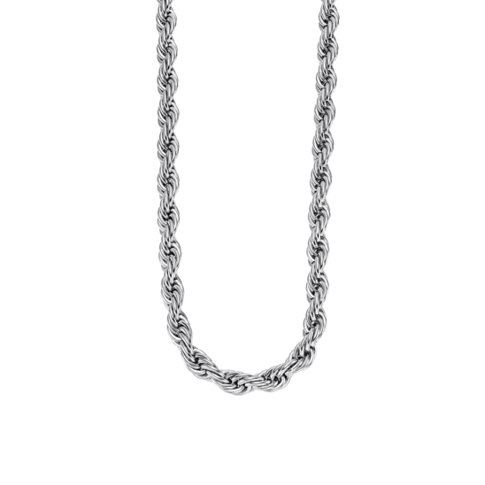 Lotus Collana Catena Uomo Acciaio