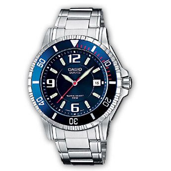 Casio Orologio Solo Tempo Acciaio MTD-1053D-2AVES