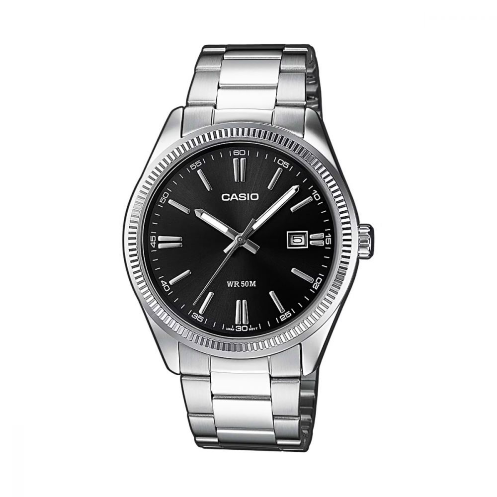 Casio Orologio Solo Tempo Quadrante Nero MTP-1302PD-1A1VEF
