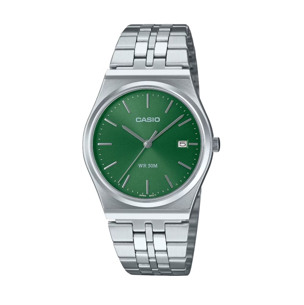 Casio Orologio Solo Tempo Acciaio MTP-B145D-3AVEF