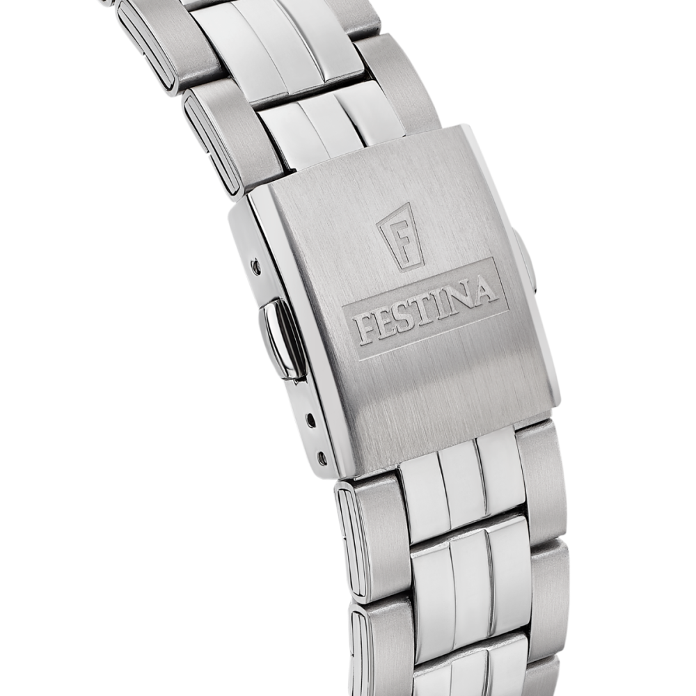 Festina Orologio Multifunzione Acciaio Quadrante Blu