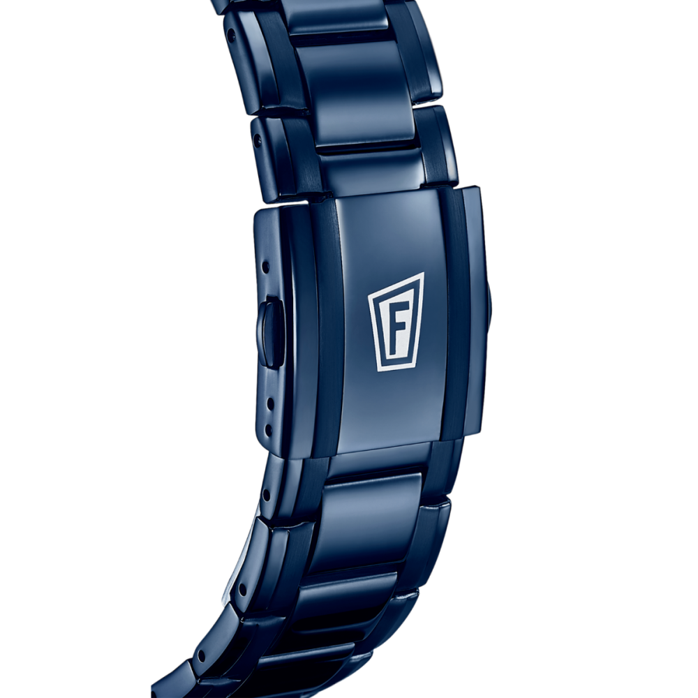 Festina Orologio Cronografo Acciaio Blu-Rosè Quadrante Blu