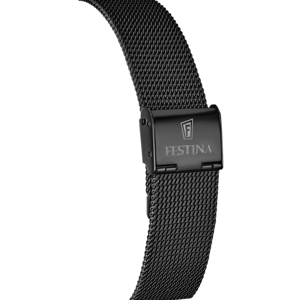 Festina Orologio Meccanico Acciaio Nero 