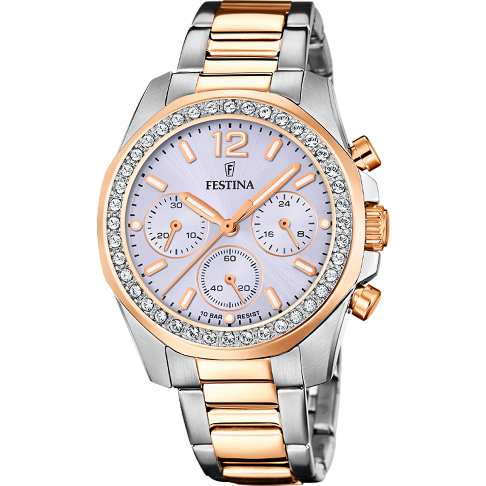 Festina Orologio Cronografo Acciaio Bicolore 