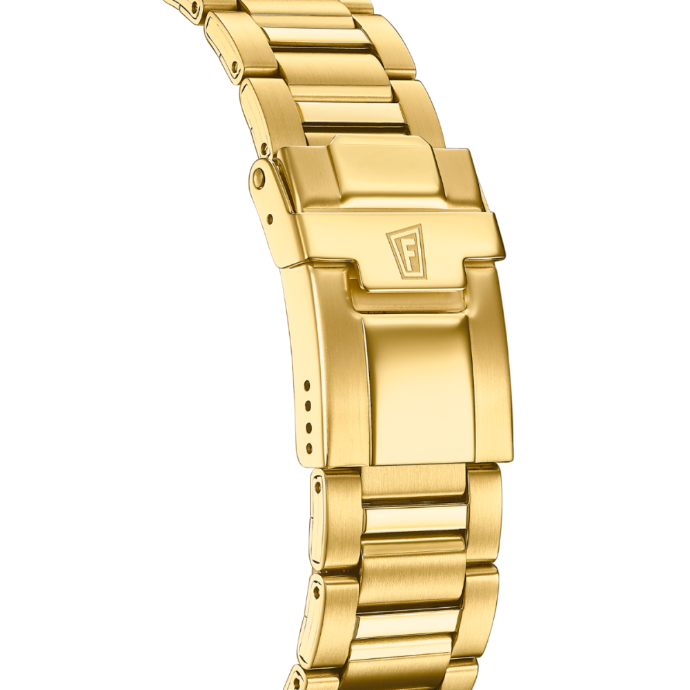 Festina Orologio Cronografo Acciaio Gold Quadrante Gold