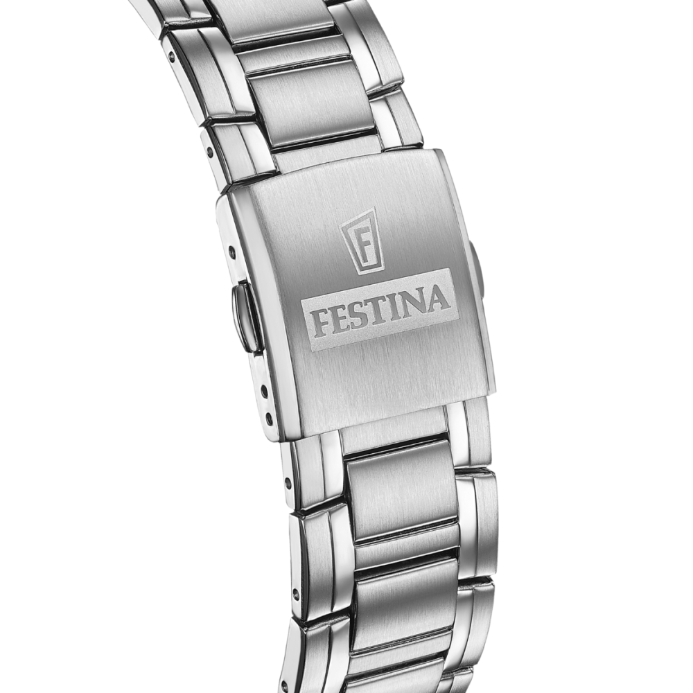 Festina Orologio Cronografo Acciaio Quadrante Verde