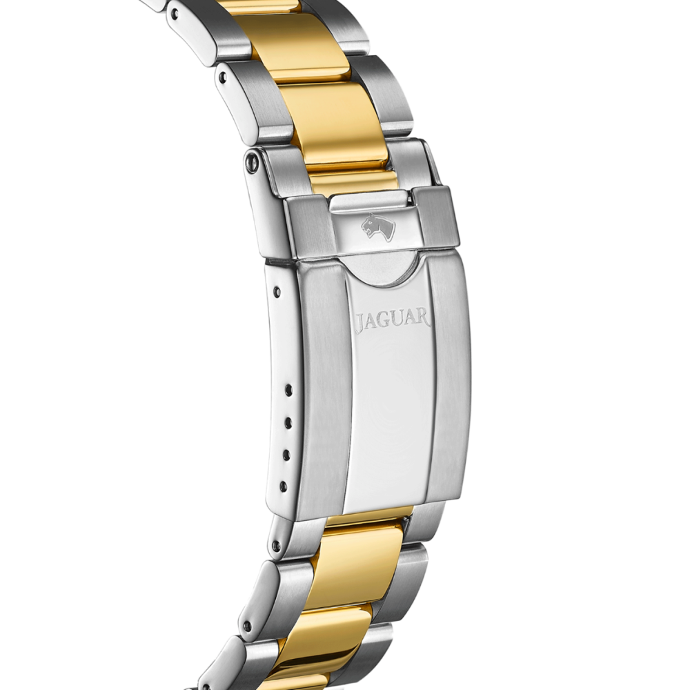 Jaguar Orologio Solo Tempo Acciaio Silver-Gold