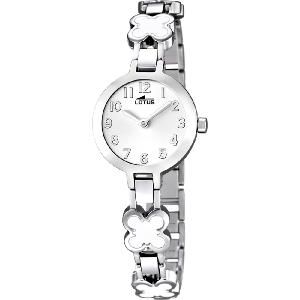 Lotus Orologio Acciaio Solo Tempo Bambina Farfalla