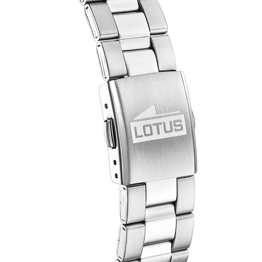 Lotus Orologio Cronografo Acciaio Quadrante Verde