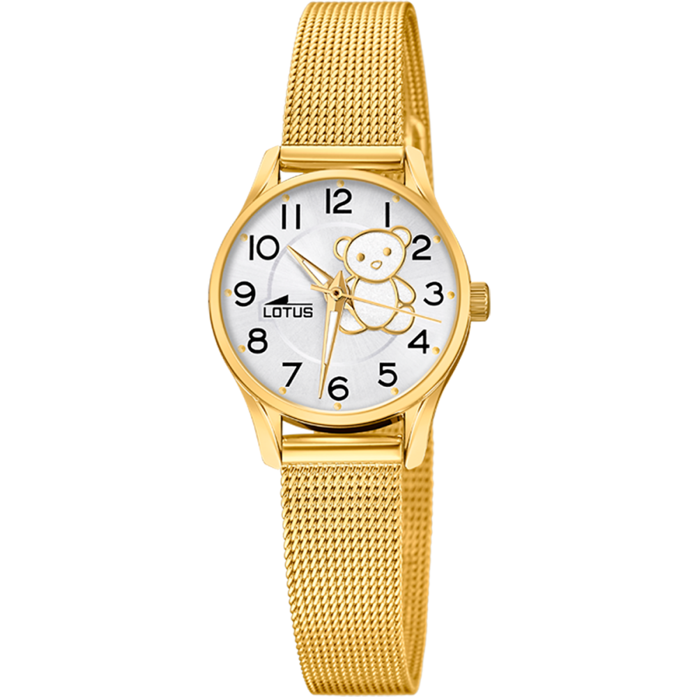 Lotus Orologio Kids Solo Tempo Acciaio Gold