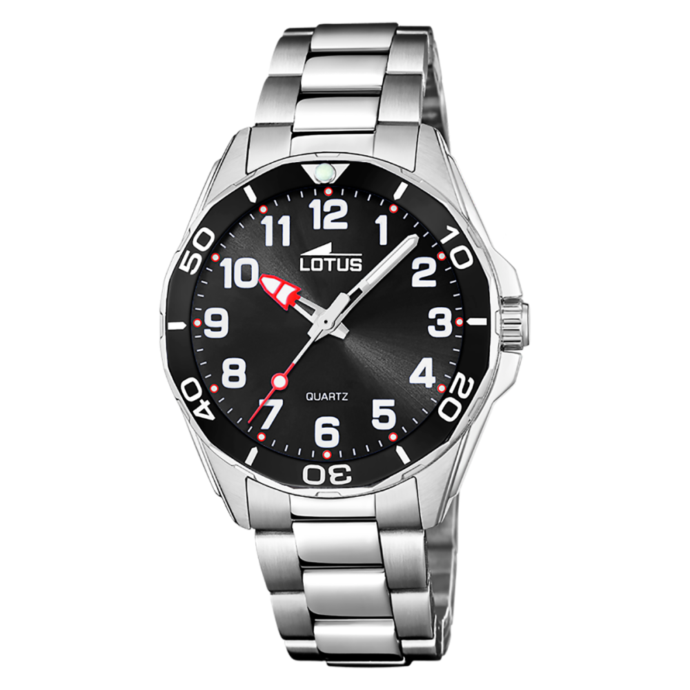 Lotus Orologio Unisex Solo Tempo Acciaio 