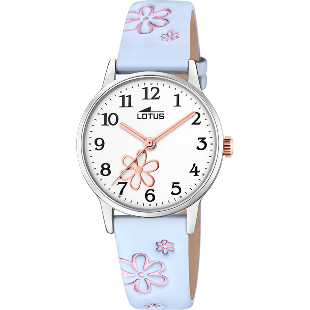 Lotus Orologio Bambina Solo Tempo Acciaio e Pelle