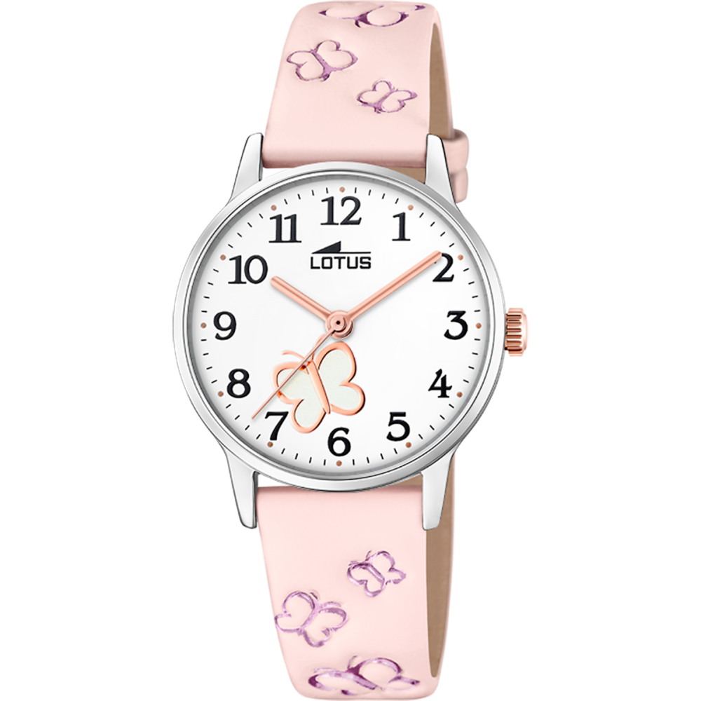 Lotus Orologio Bambina Solo Tempo Acciaio e Pelle