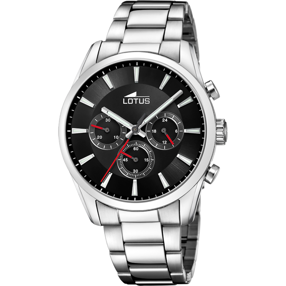 Lotus Orologio Uomo Solo Tempo Acciaio 