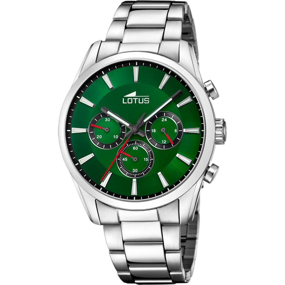 Lotus Orologio Uomo Solo Tempo Acciaio 