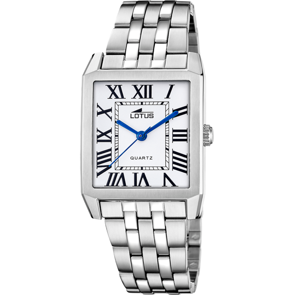Lotus Orologio Solo Tempo Acciaio Quadrante Silver