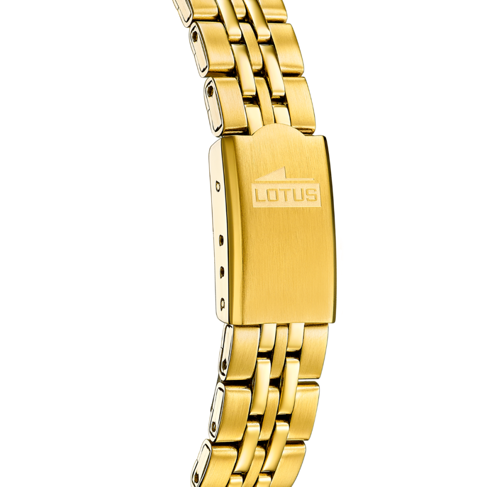 Lotus Orologio Solo Tempo Acciaio Gold Quadrante Silver