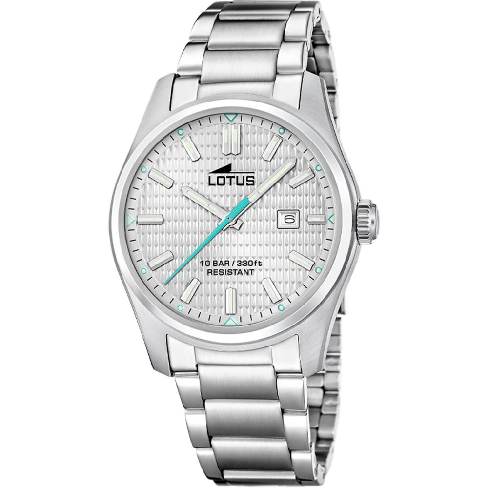Lotus Solo Tempo Acciaio Quadrante Silver