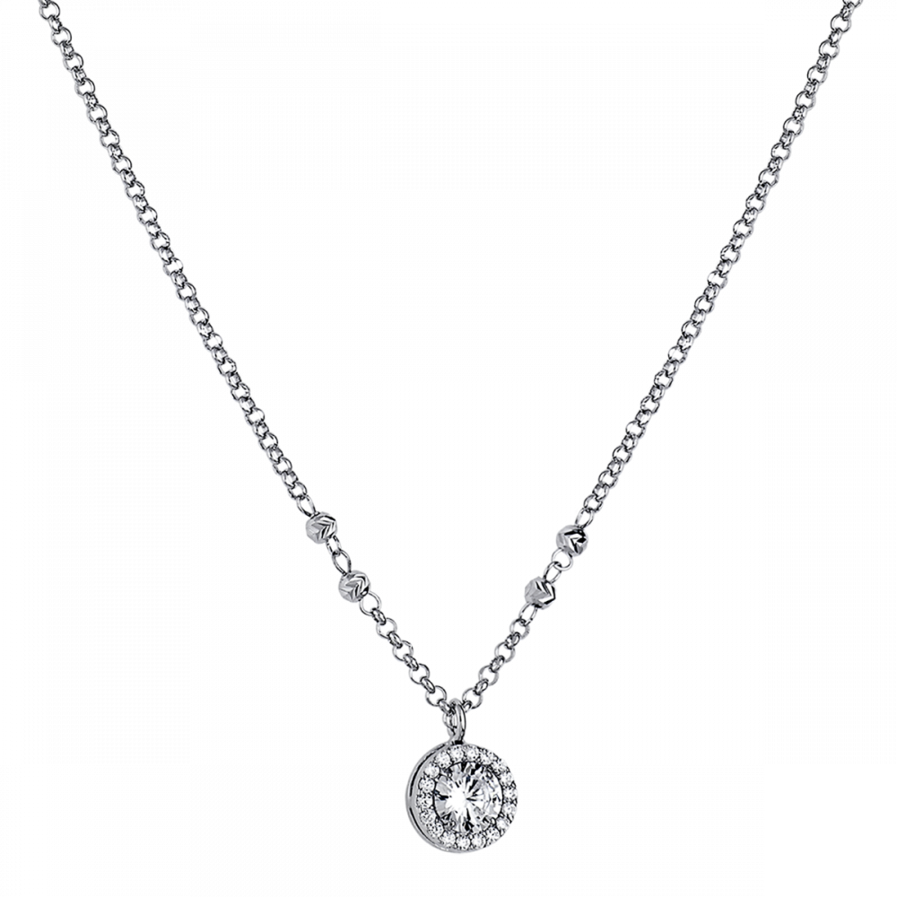 Lotus Collana Argento Punto Luce 6 mm