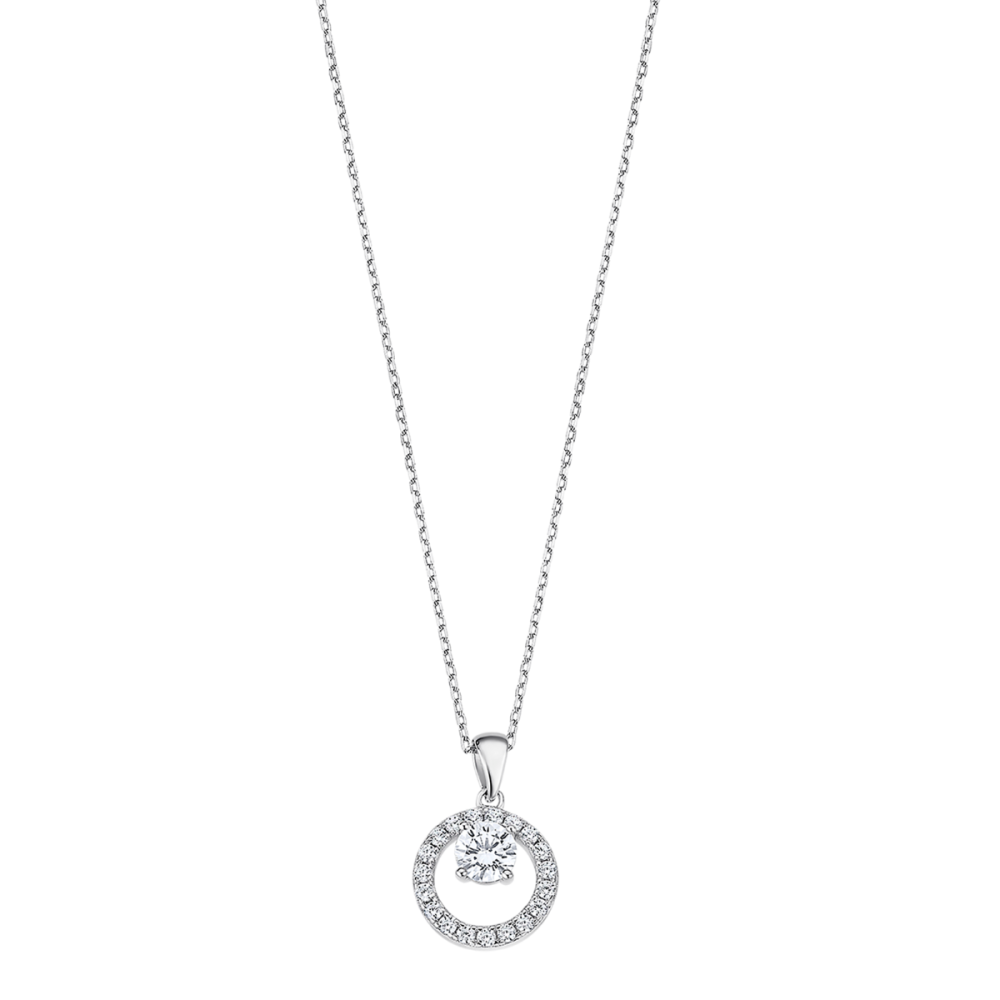 Lotus Collana Donna Argento Rodiato Punto Luce