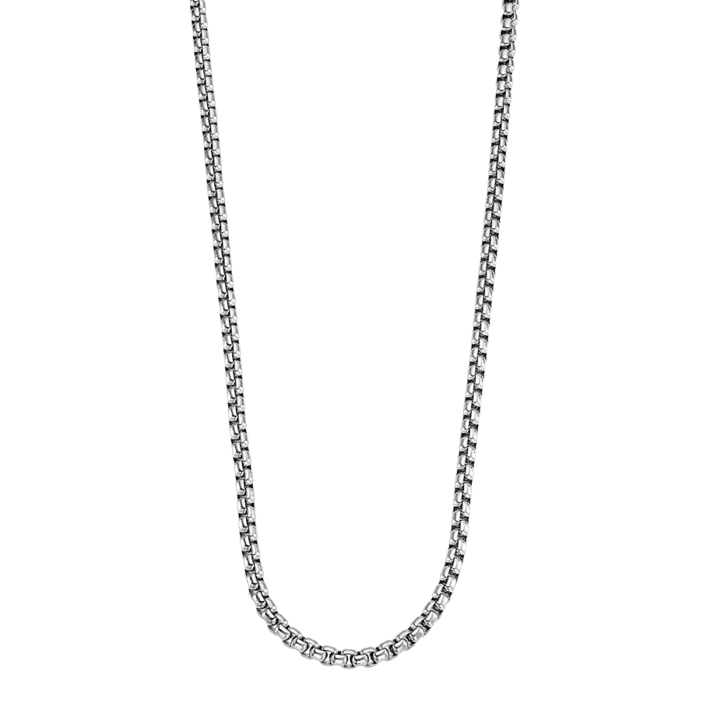 Lotus Collana Catena Uomo Acciaio 