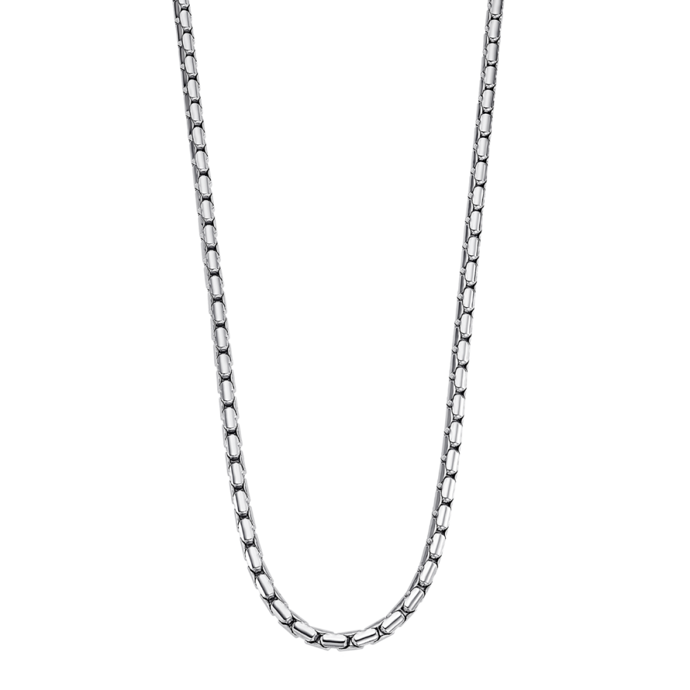 Lotus Collana Catena Uomo Acciaio 