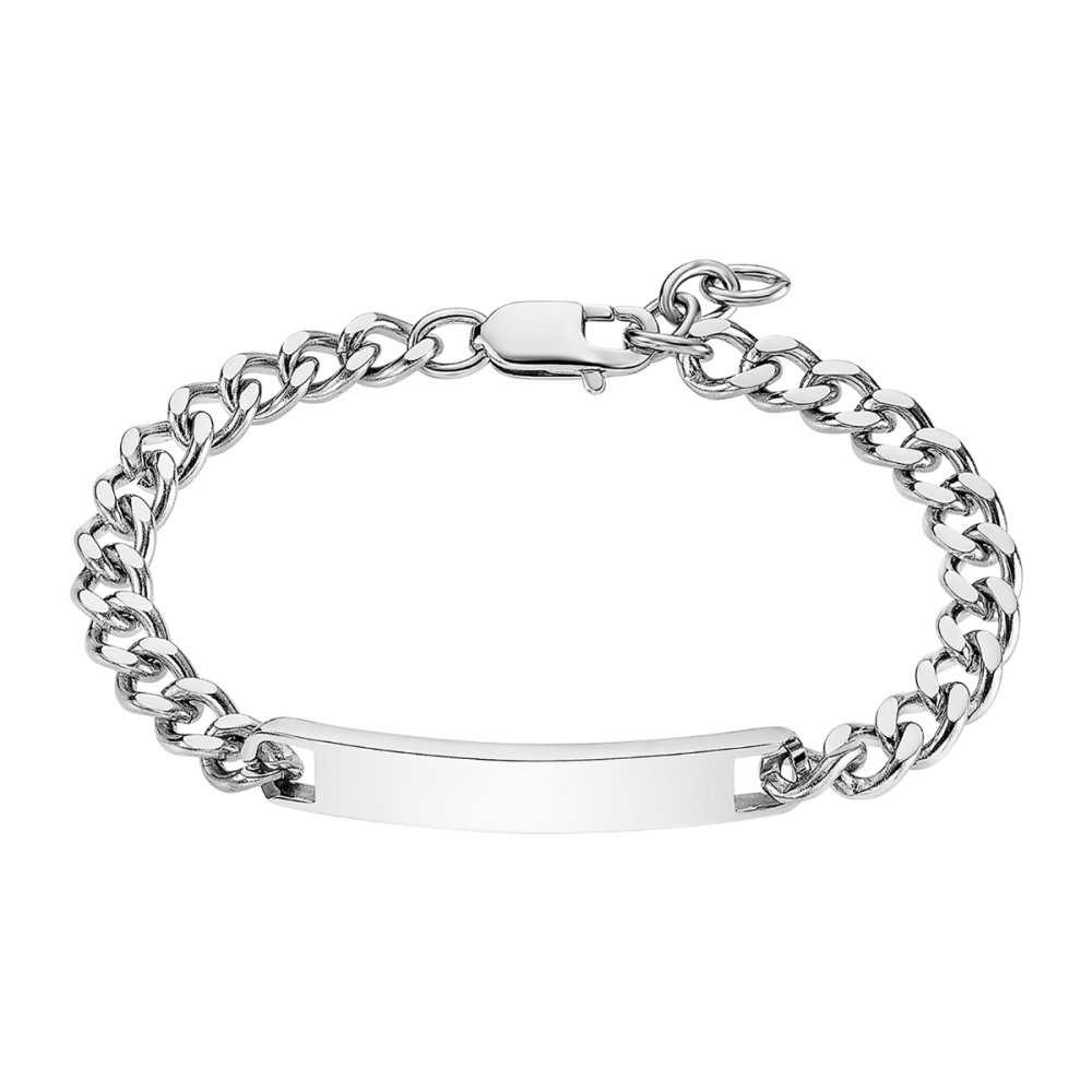 Lotus Bracciale Acciaio con Piastra