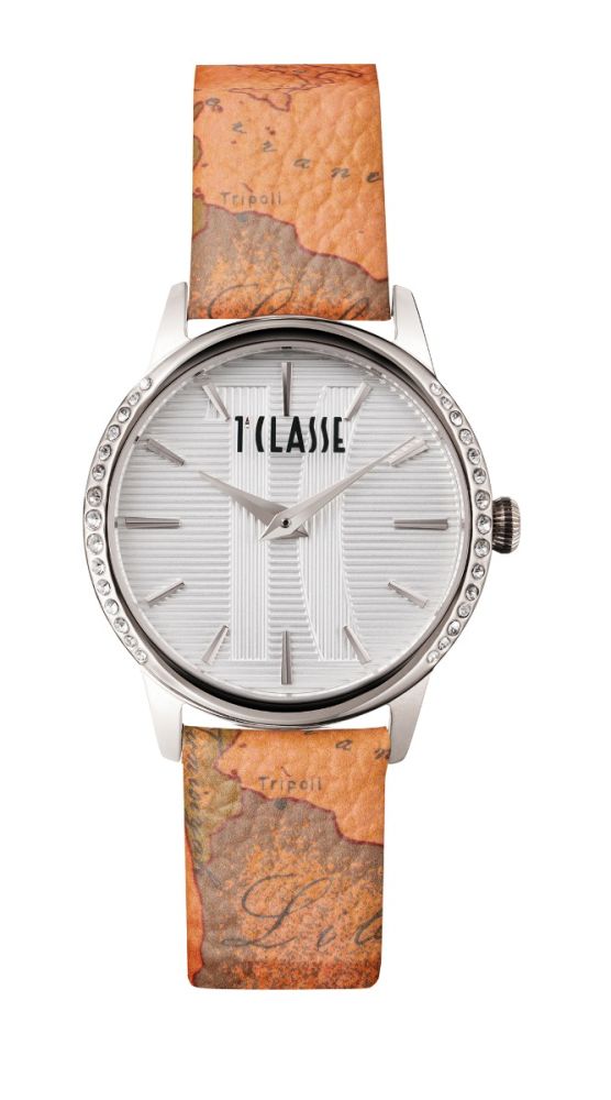 1° Classe Orologio Solo Tempo Acciaio e Pelle Panarea