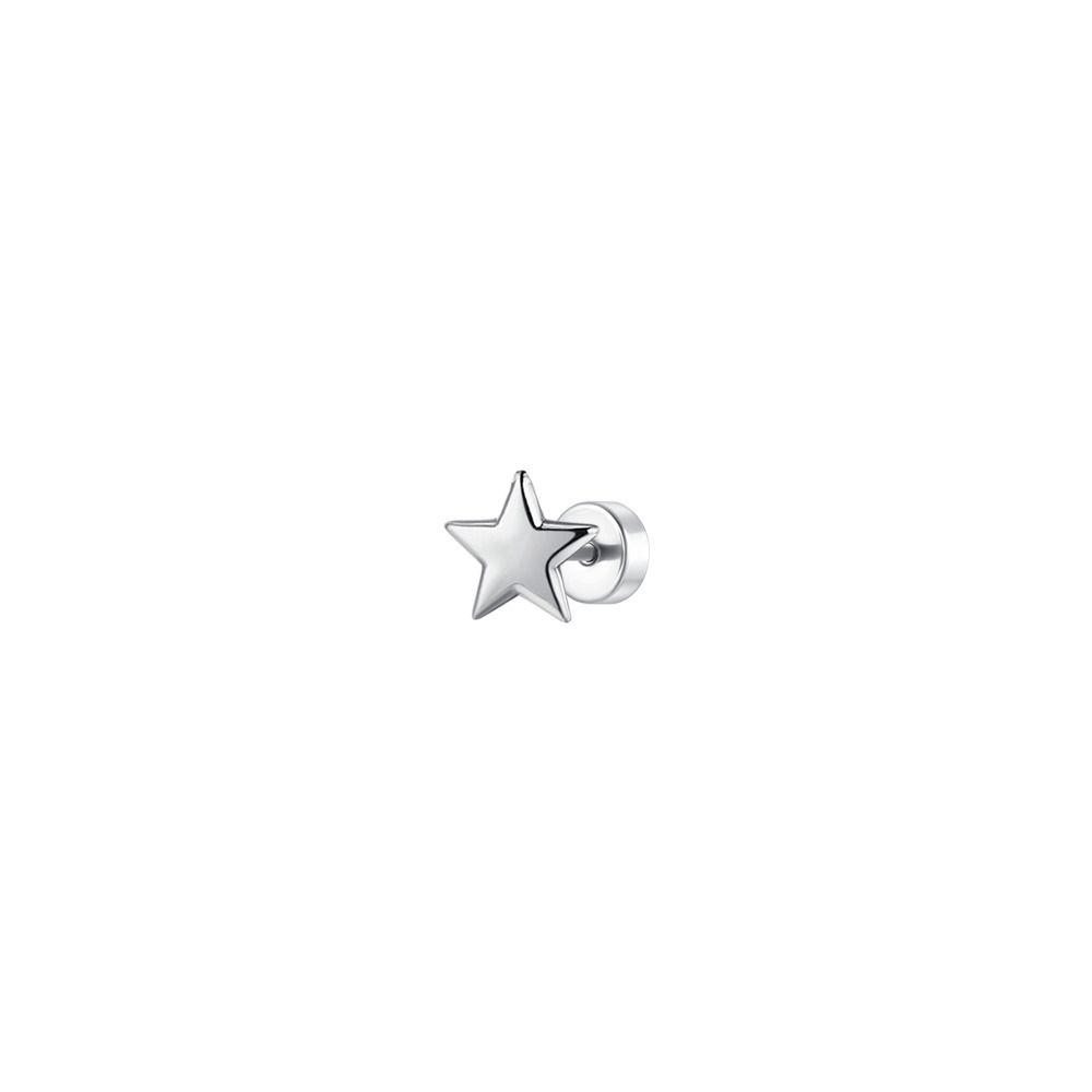 Luca Barra Piercing Acciaio Stella