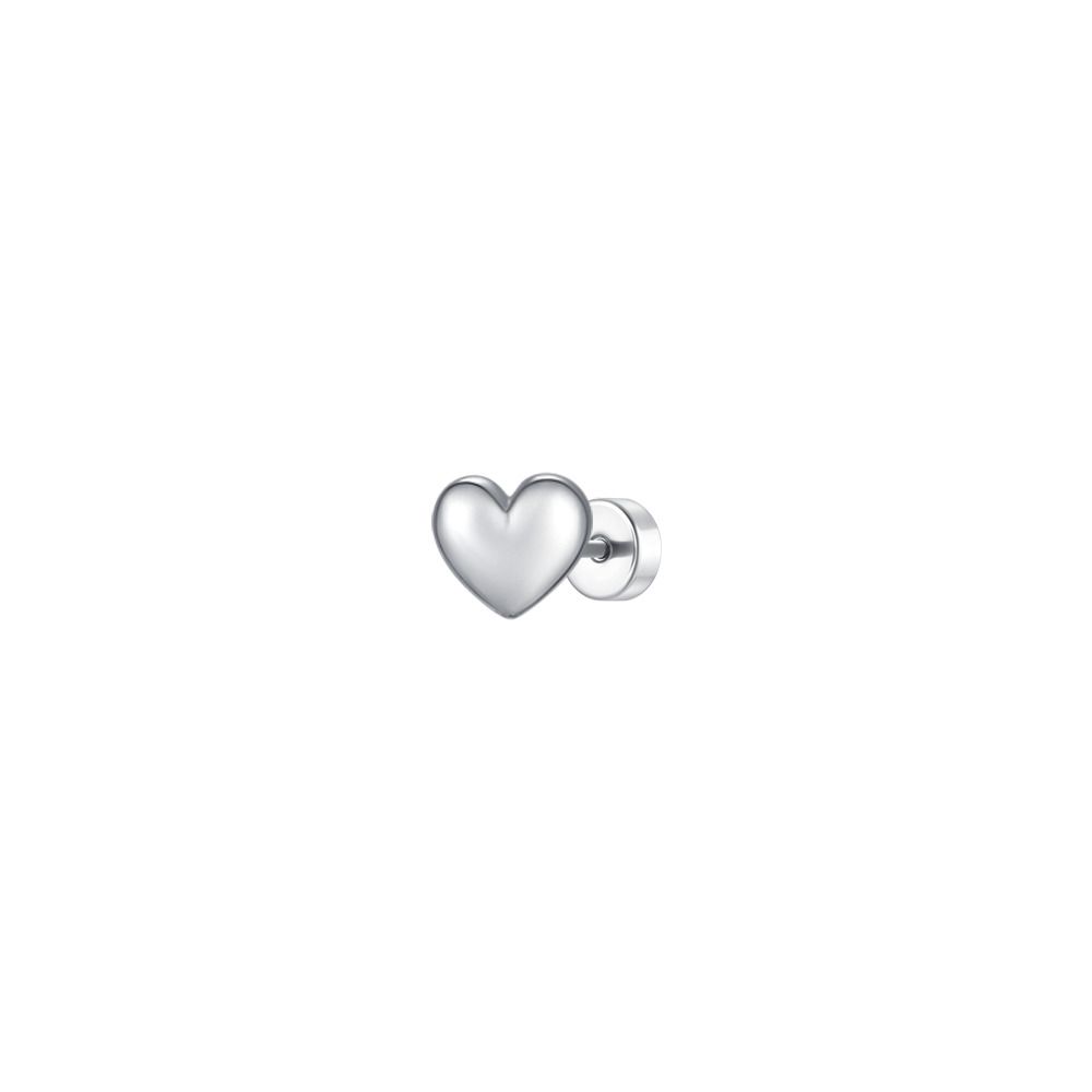 Luca Barra Piercing Acciaio Cuore