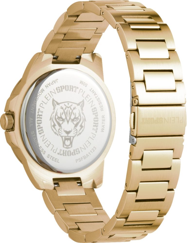 Plein Sport Orologio Acciaio Gold Solo Tempo Touchdown