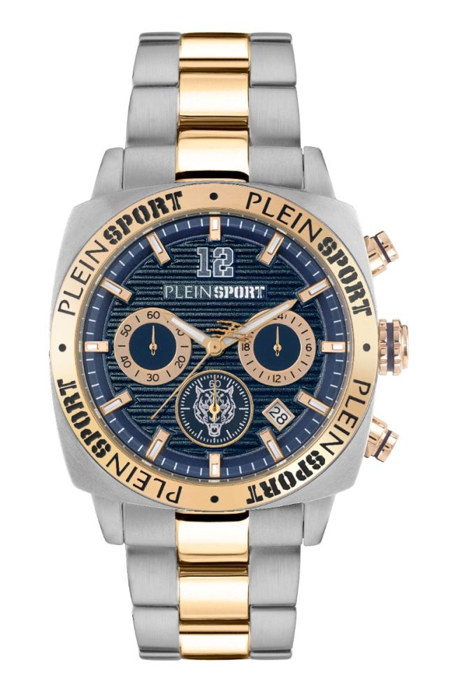 Plein Sport Orologio Acciaio Bicolore Cronografo Wildcat