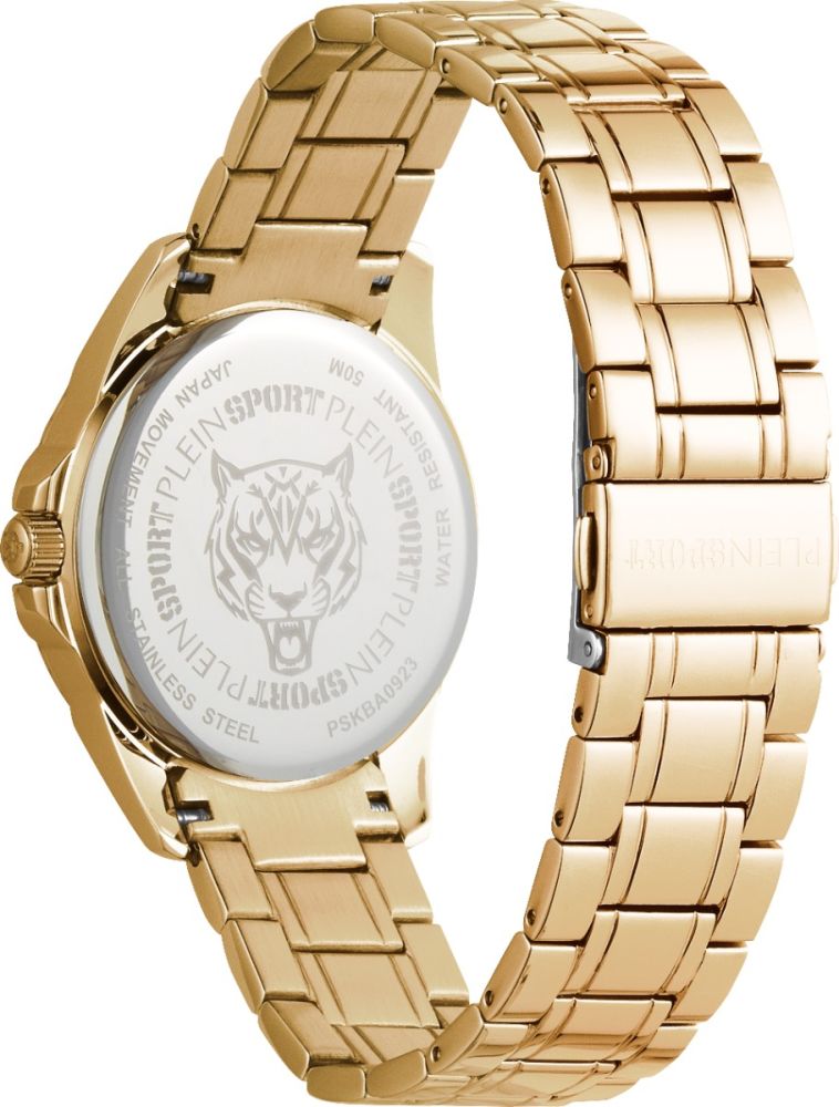 Plein Sport Orologio Acciaio Gold Solo Tempo Glam