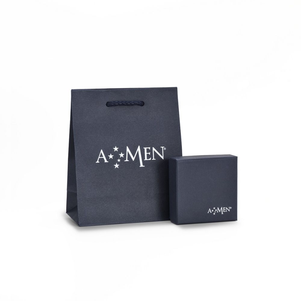 Amen Anello Fede Argento Dorato 3 mm