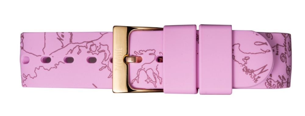 1° Classe Orologio Solo Tempo Gomma Lilla Saint-Tropez