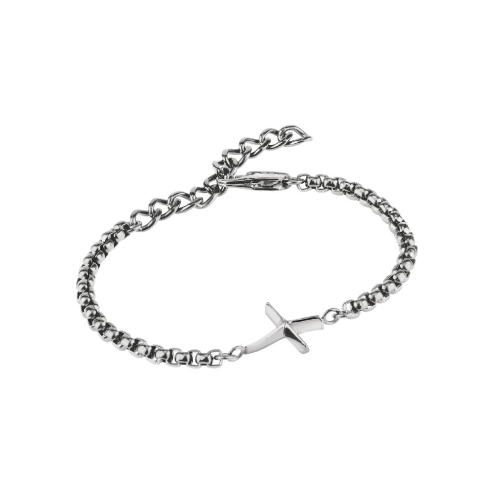 Breil Bracciale Acciaio Con Croce B.X