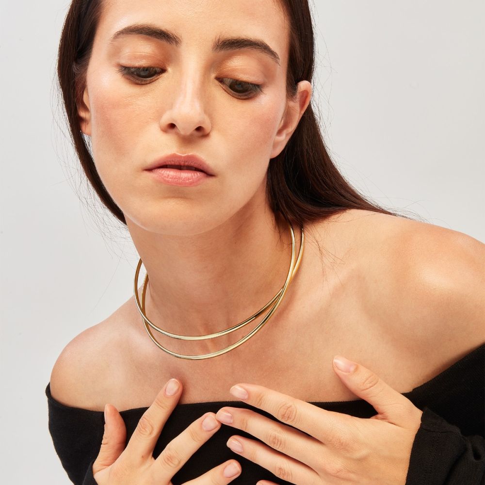 Breil Collana Acciaio Armonico Gold Lightline