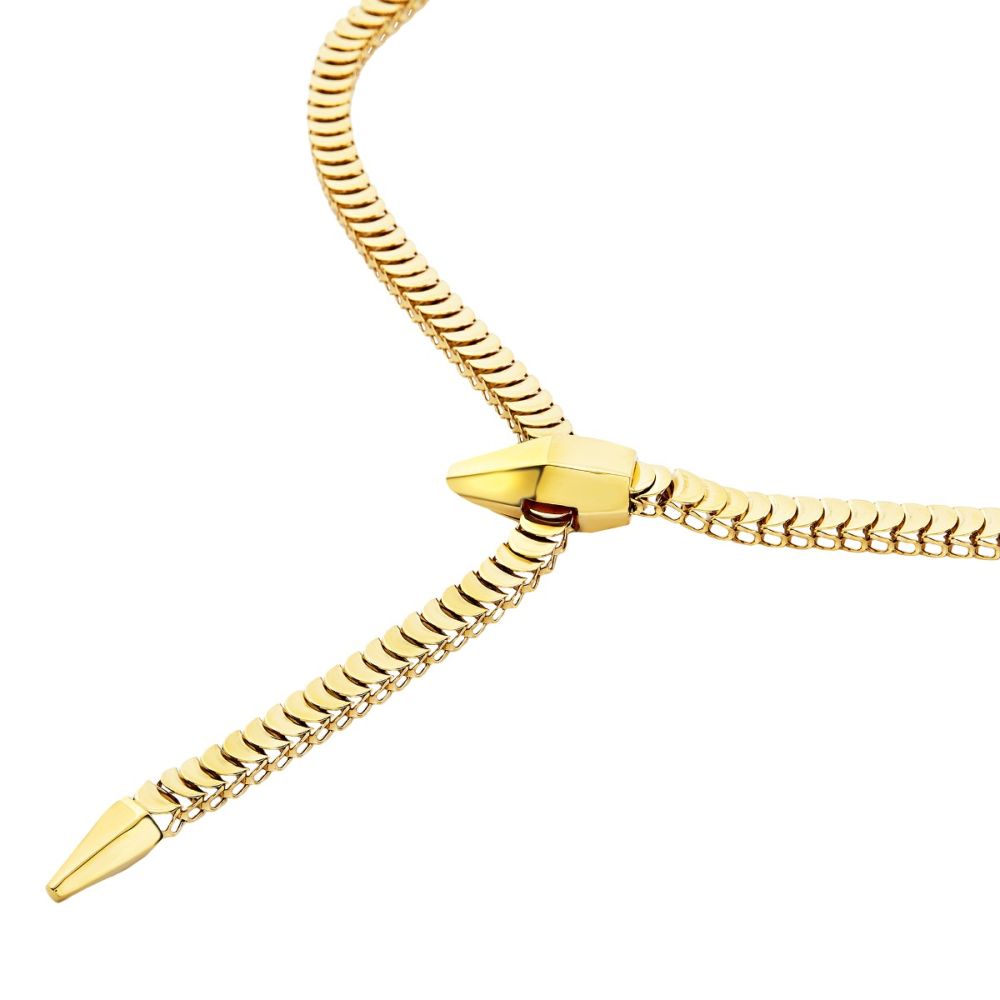 Breil Collana Semirigida Acciaio Gold Hypnotic