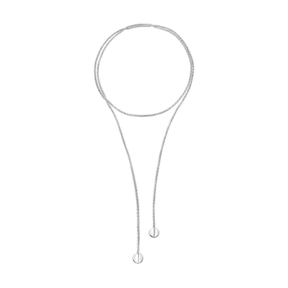 Breil Collana Acciaio a Sciarpa Globe