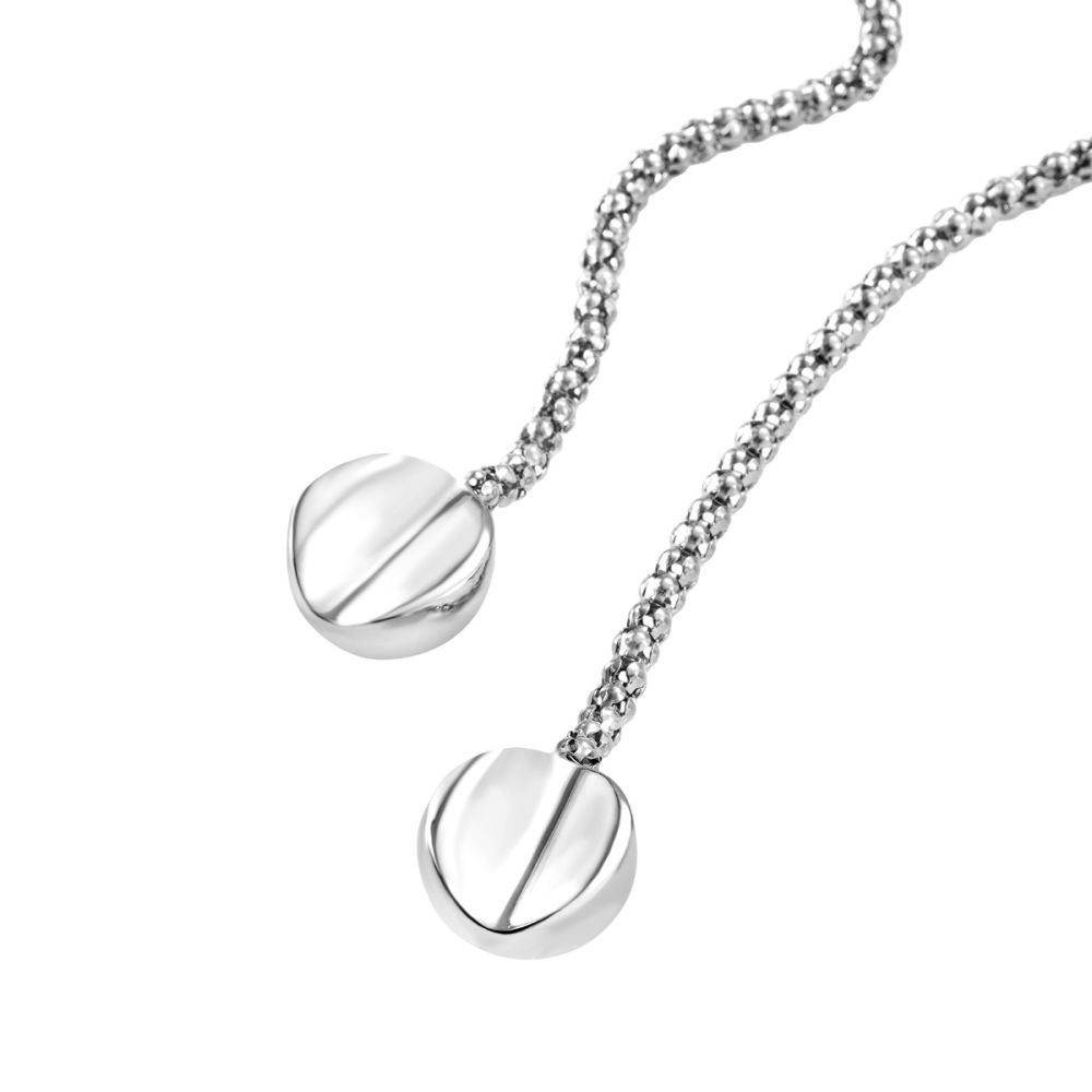 Breil Collana Acciaio a Sciarpa Globe